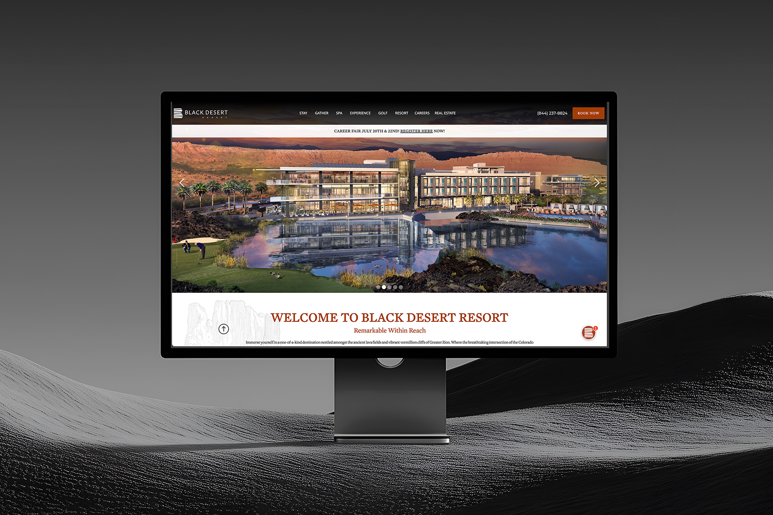 Black Desert Resort website