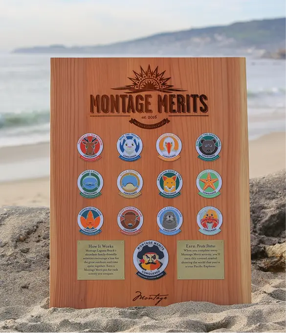 Montage Merits outdoor display