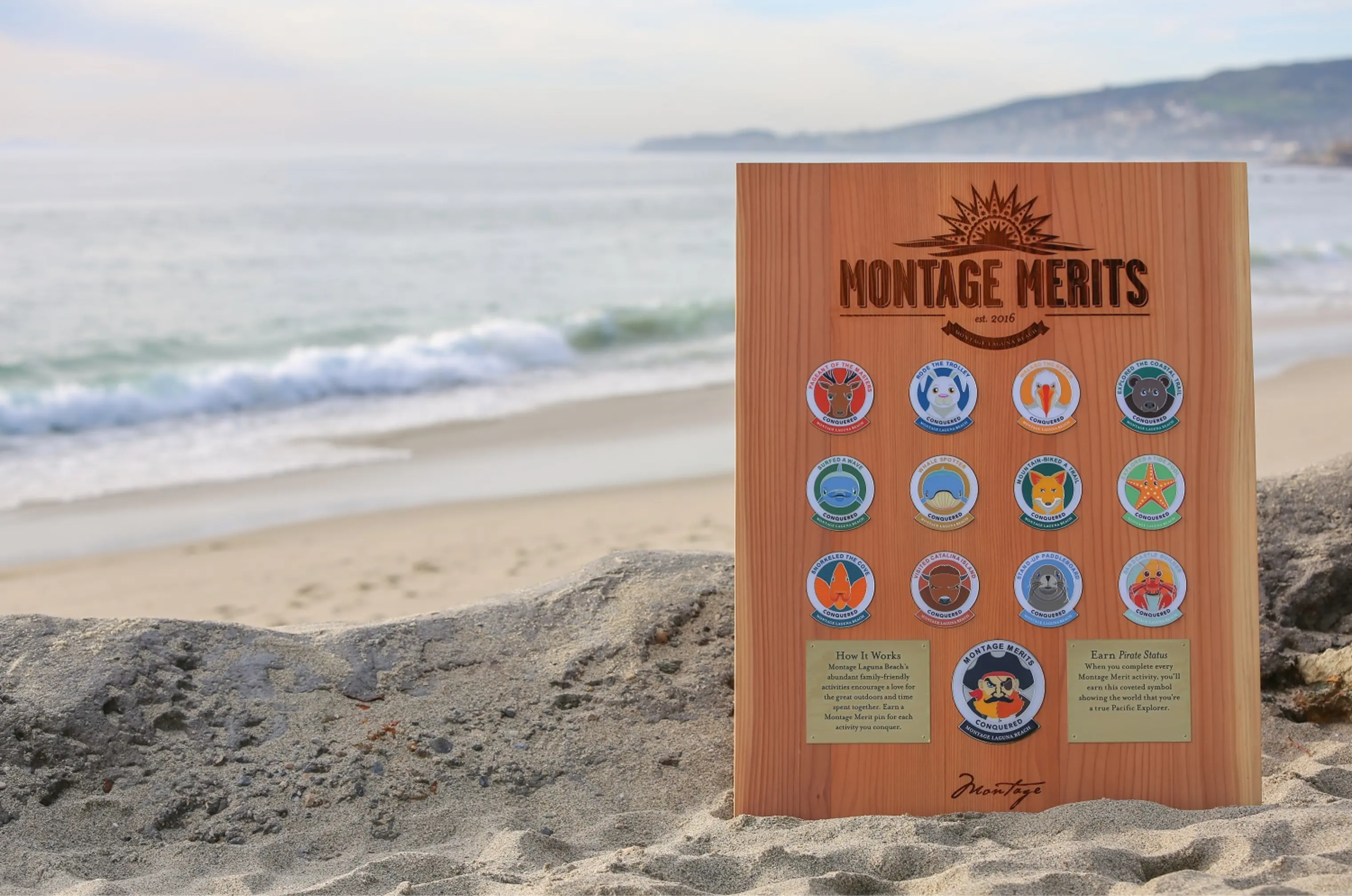Montage Merits outdoor display