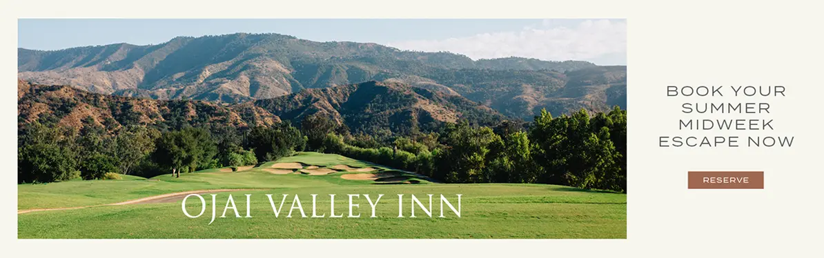 Ojai Valley Inn C Magazine banner ad