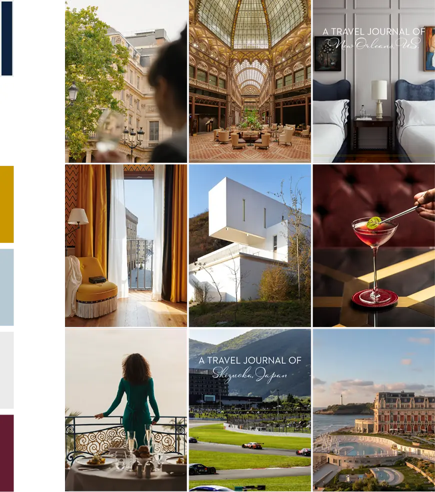 The Unbound Collection Instagram grid