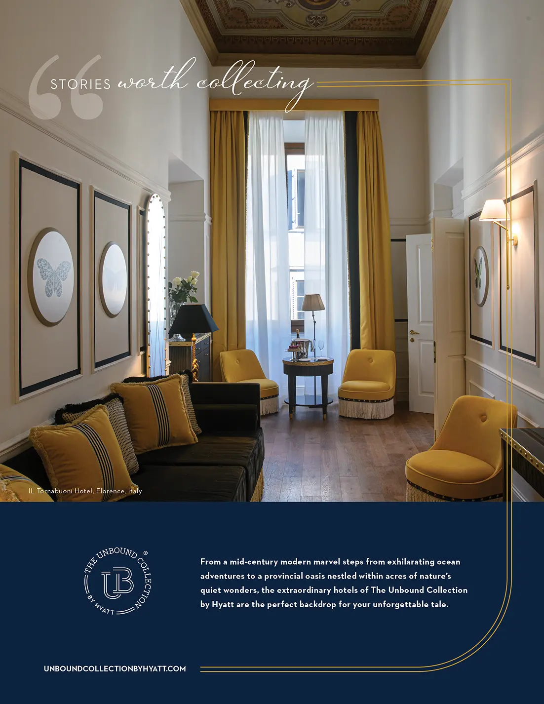The Unbound Collection ad